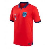 Koszulka piłkarska Anglia Jack Grealish #7 Strój wyjazdowy MŚ 2022 tanio Krótki Rękaw